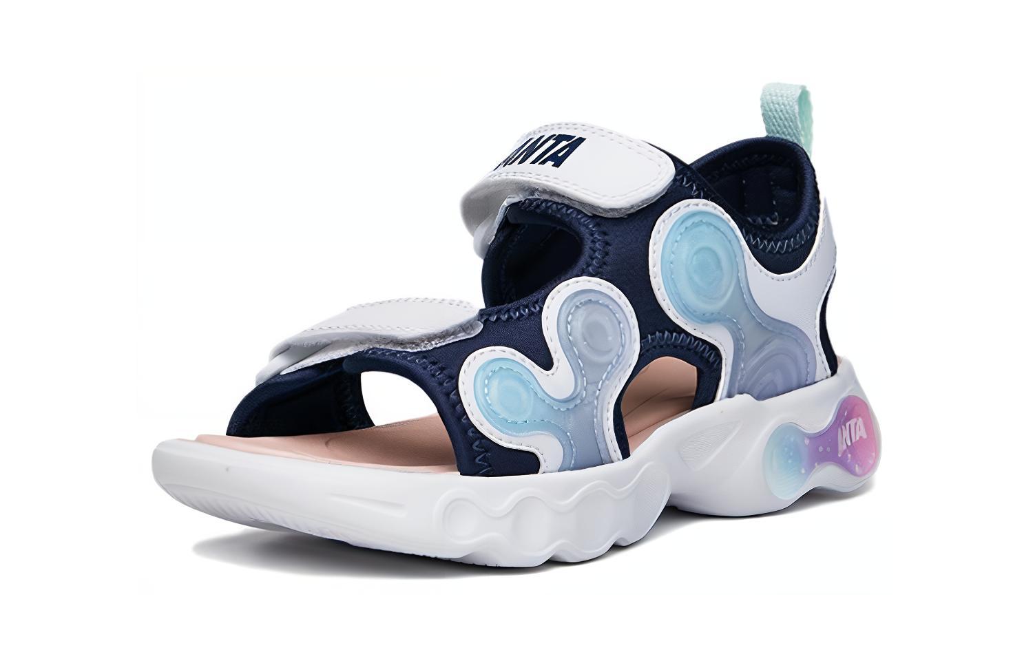 Lookbook (Preschool) Anta Alien 1 'Black White Blue' 322229912-1