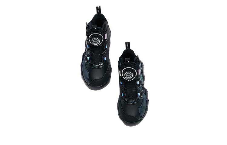 Lookbook (Preschool) Anta Alien 1 Mid Basketball Shoes 'Black' 312219934R-5