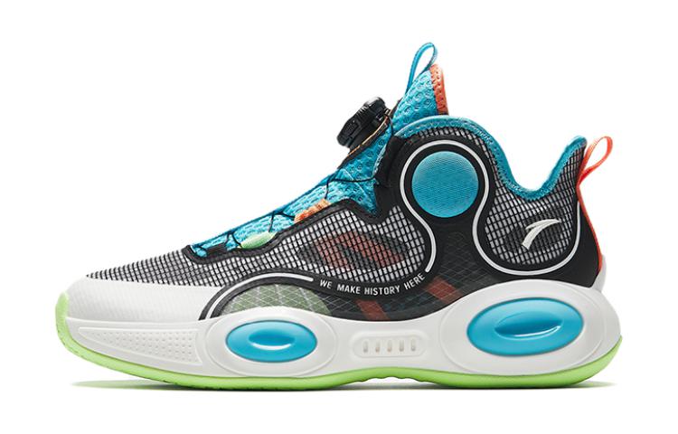 (Preschool) Anta Alien 3 Low 'Black Blue' 312331102-2
