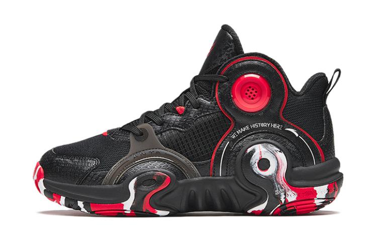(Preschool) Anta Alien 'Black Heat Red' A312341101-4