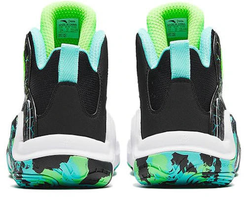 (Preschool) Anta Alien 'White Black Green' A312341101-2 Shop (Preschool) Anta Alien 'White Black Green' A312341101-2