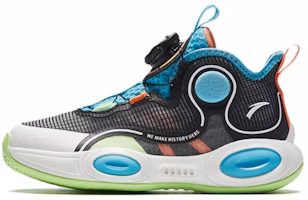 (Preschool) Anta Basketball 'Alien Black Blue' 312339956-1 (Preschool) Anta Basketball 'Alien Black Blue' 312339956-1