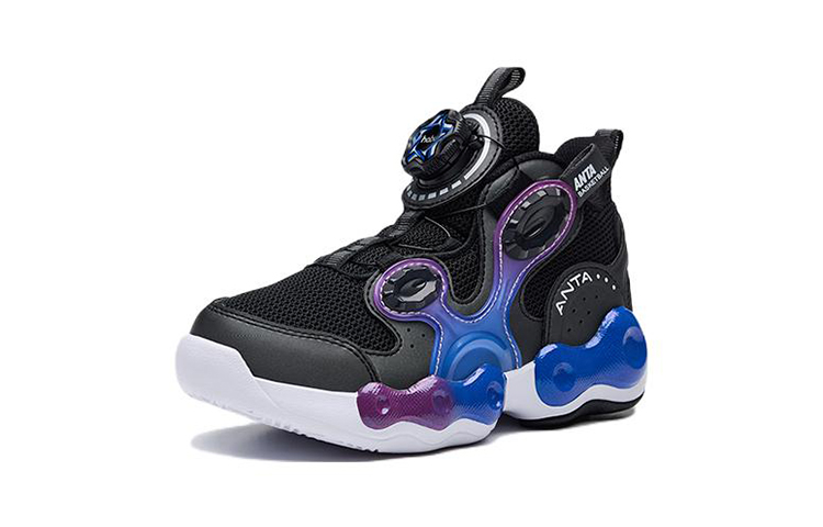 Order (Preschool) Anta Basketball 'Alien Black Blue' 312239953-3