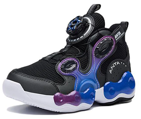 (Preschool) Anta Basketball 'Alien Black Blue' 312239953-3 Order (Preschool) Anta Basketball 'Alien Black Blue' 312239953-3