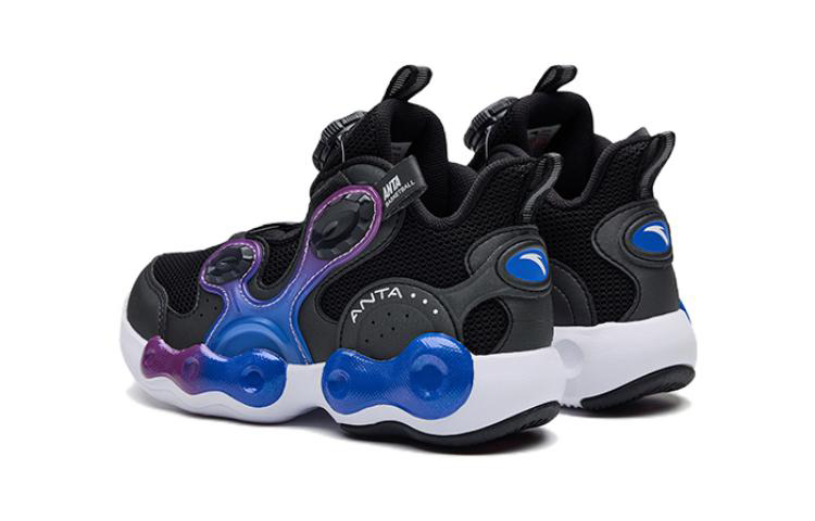Shop (Preschool) Anta Basketball 'Alien Black Blue' 312239953-3
