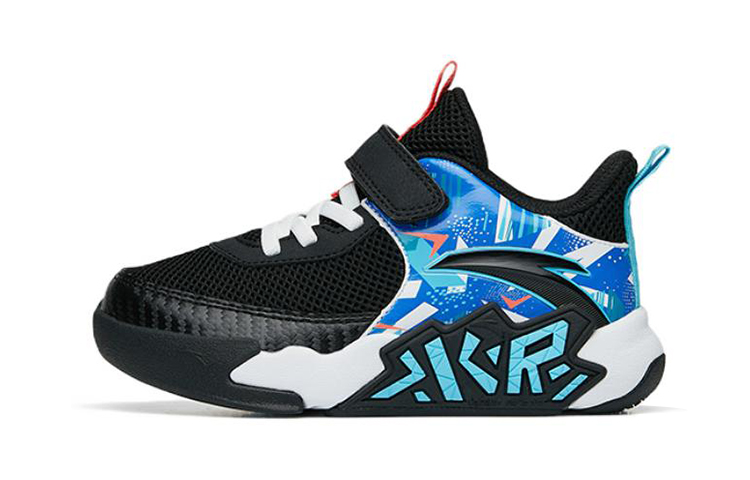 Buy (Preschool) Anta Basketball 'Black Blue' A312239901-2