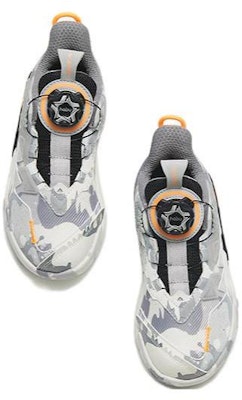 中童 Anta安踏 水泥克星 防滑耐磨 籃球鞋 灰色 Lookbook 中童 Anta安踏 水泥克星 防滑耐磨 籃球鞋 灰色