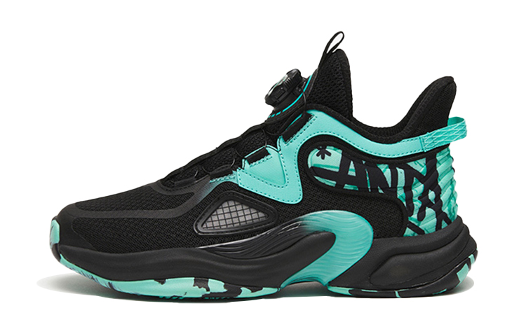 (Preschool) Anta Basketball 'Concrete Slayer Black' 312241119-2