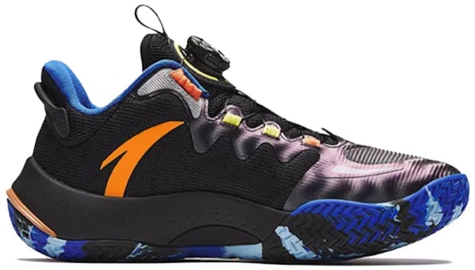 大童 安踏兒童 舒適百搭 減震耐磨 低筒 兒童籃球鞋 黑藍色 Order 大童 安踏兒童 舒適百搭 減震耐磨 低筒 兒童籃球鞋 黑藍色