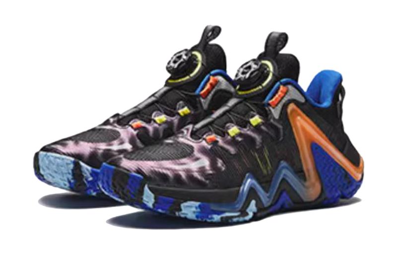 Lookbook (PS) Anta Basketball Low 'Negro Azul' 312411107-4