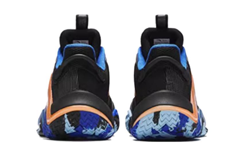 Shop (PS) Anta Basketball Low 'Negro Azul' 312411107-4