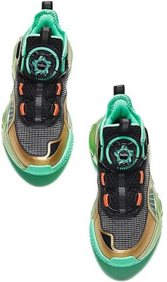 (Preschool) Anta Basketball Low 'Black Gold' 312339956-5 Lookbook (Preschool) Anta Basketball Low 'Black Gold' 312339956-5