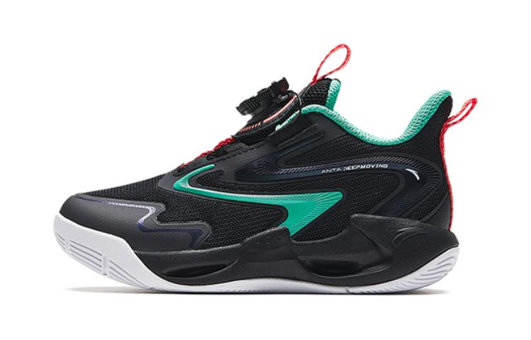 (PS) Anta Basketball Low 'Black Green'