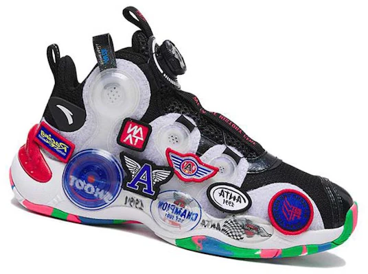 大童 Anta安踏 耐磨減震 低幫 兒童籃球鞋 黑白 Order 大童 Anta安踏 耐磨減震 低幫 兒童籃球鞋 黑白