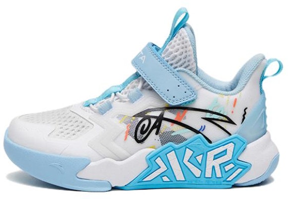(Preschool) Anta Basketball Low 'Cement Buster White Blue' 312329954-2 Buy (Preschool) Anta Basketball Low 'Cement Buster White Blue' 312329954-2
