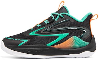 (Preschool) Anta Basketball Low 'Cement Conqueror Black Green' A312331133-4 (Preschool) Anta Basketball Low 'Cement Conqueror Black Green' A312331133-4