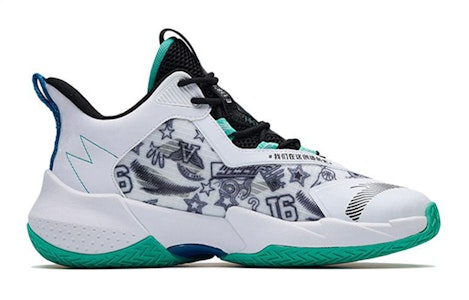 (JR) Zapatillas de Baloncesto Anta Mid Top 'Blanco Negro Verde' 312231117-2 Order (JR) Zapatillas de Baloncesto Anta Mid Top 'Blanco Negro Verde' 312231117-2