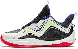 (Preschool) Anta Basketball Low 'White Black Yellow' A312341106-2 (Preschool) Anta Basketball Low 'White Black Yellow' A312341106-2