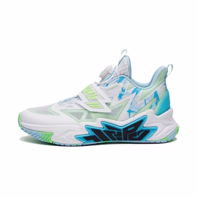 (PS) Anta Basketball Low 'White Blue Green'