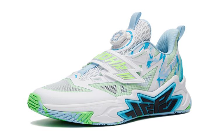 Order (PS) 안타 농구화 로우 '화이트 블루 그린' (Anta 농구화 로우 '화이트 블루 그린') 312321124-4