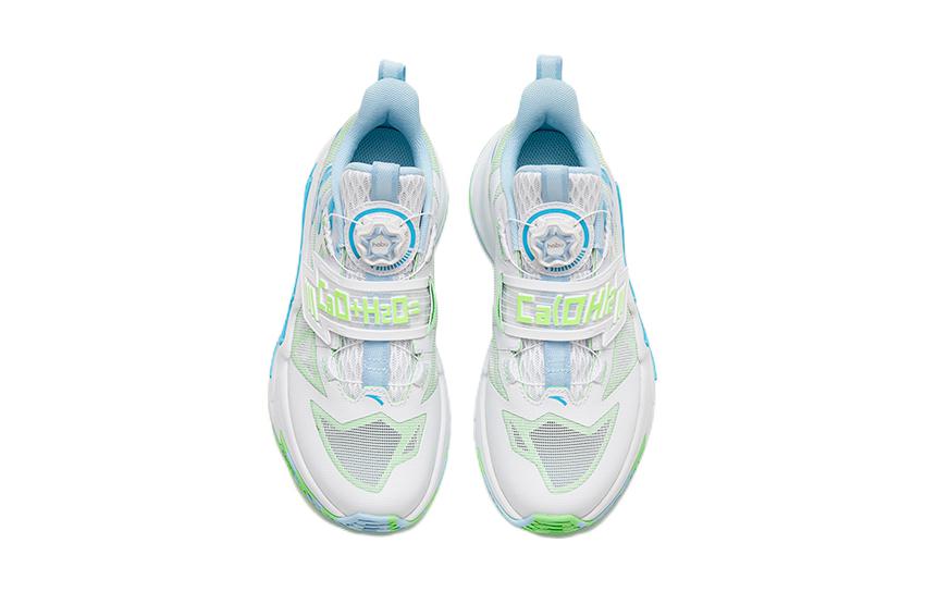 Lookbook (PS) 안타 농구화 로우 '화이트 블루 그린' (Anta 농구화 로우 '화이트 블루 그린') 312321124-4