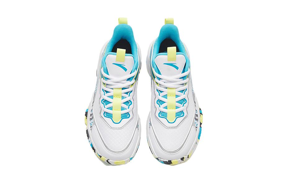 (PS) Anta Basketball Low 'White Blue Yellow' 圖 3