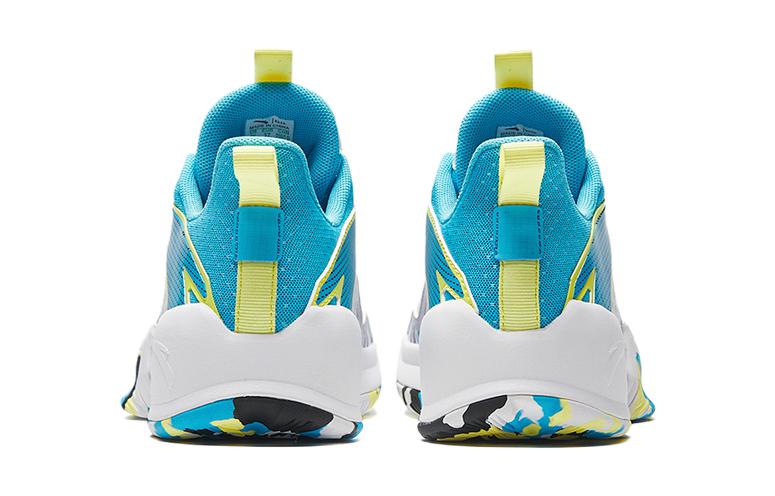 (PS) Anta Basketball Low 'White Blue Yellow' 圖 4