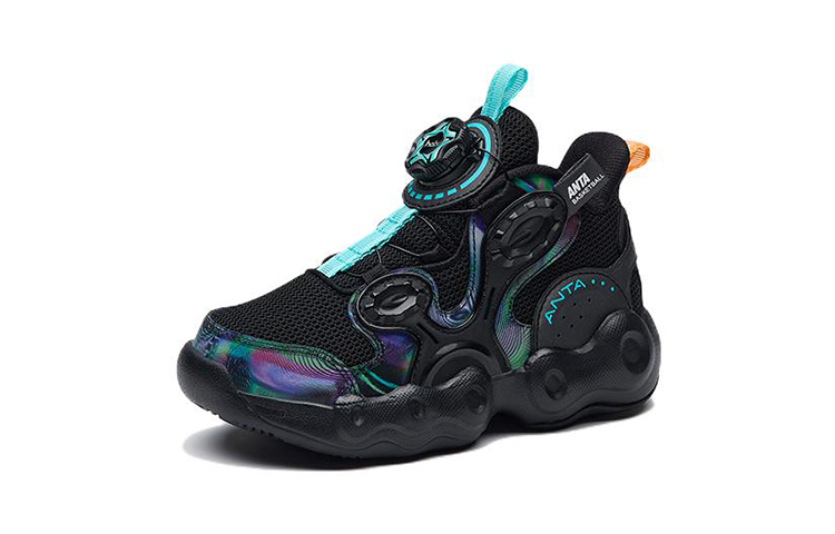 (PS) Anta Basketball Shoes 'Alien Black Green' 圖 2