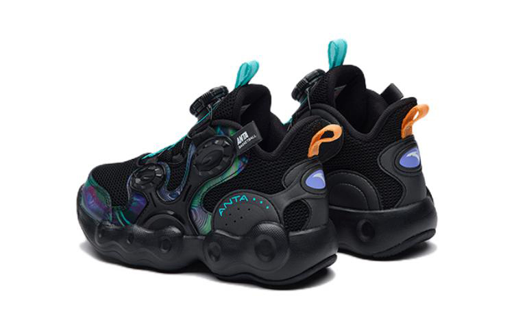 (PS) Anta Basketball Shoes 'Alien Black Green' 圖 4