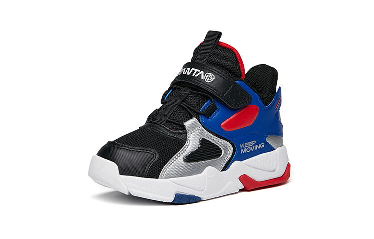 (PS) Anta Basketball Shoes 'Black Blue Red' 圖 2