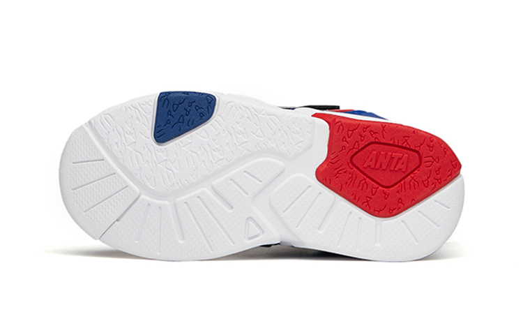 (PS) Anta Basketball Shoes 'Black Blue Red' 圖 5