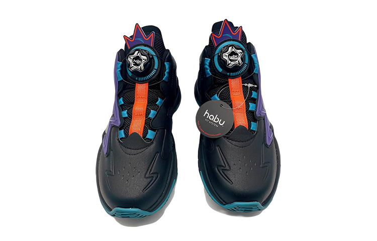 (PS) Anta Basketball Shoes 'Cement Destroyer Black Blue Purple' 圖 4