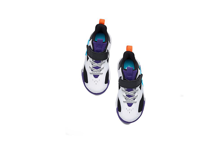 (PS) Anta Basketball Shoes 'White Black Purple Cement Krypton' 圖 3