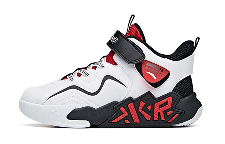 (PS) Anta Basketball Shoes 'White Black Red' 'Cement Krypton'