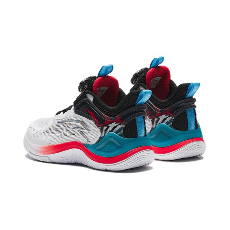 (PS) Anta Basketball Shoes 'White Black Red' 圖 4