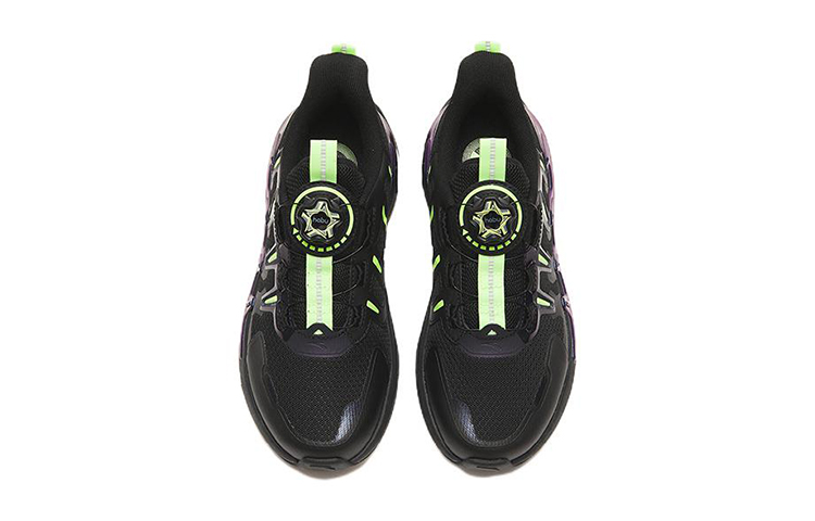 Lookbook (PS) Anta Bow-Speed Laufschuhe ''Schwarz Blau'' 312245533-4