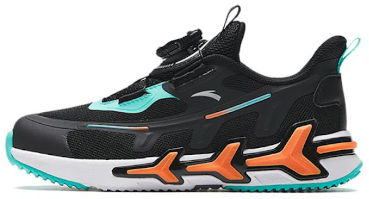 中童 Anta安踏 弓速 耐磨防踢 低幫 兒童跑步鞋 黑綠橙 Buy 中童 Anta安踏 弓速 耐磨防踢 低幫 兒童跑步鞋 黑綠橙