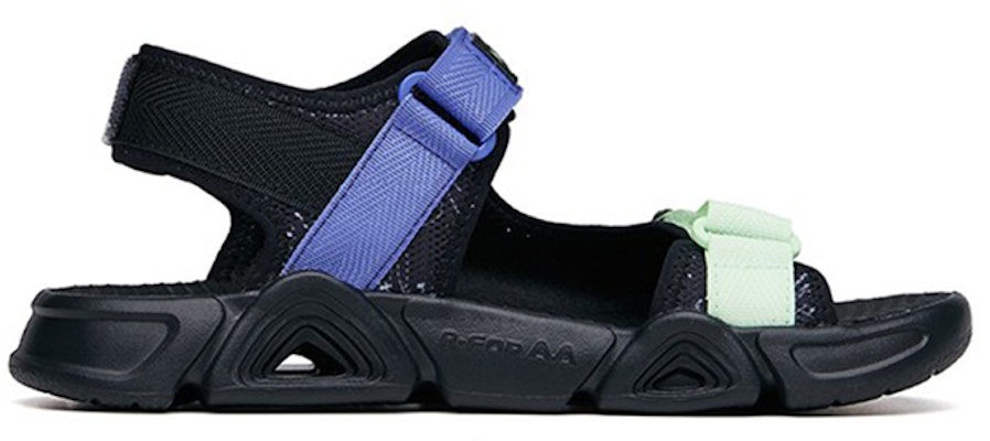 (Preschool) Anta Breathable Beach Sandals 'Black Green Purple' 312226961-2 Order (Preschool) Anta Breathable Beach Sandals 'Black Green Purple' 312226961-2