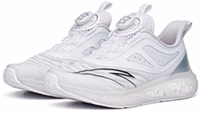 (Preschool) Anta Breathable Capsule Running Shoe 'White Silver Grey' 312225511-6 Lookbook (Preschool) Anta Breathable Capsule Running Shoe 'White Silver Grey' 312225511-6