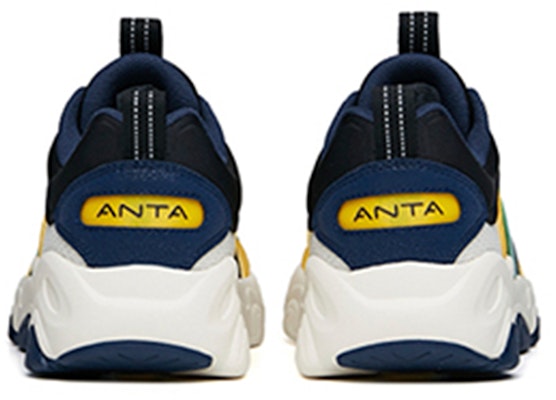 (Preschool) Anta Breathable Mesh Dad Shoe 'Black Yellow' 312148886-2 Purchase (Preschool) Anta Breathable Mesh Dad Shoe 'Black Yellow' 312148886-2