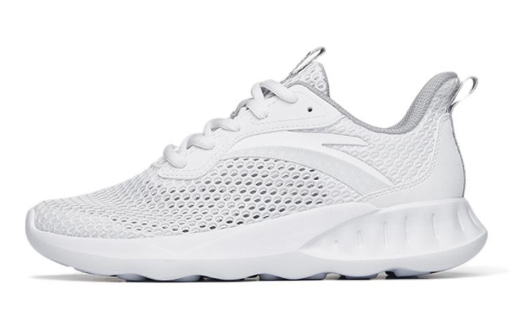 (Preschool) Anta Breathable Mesh Low-Top Running Shoes 'Comfort White' A31025522S-1