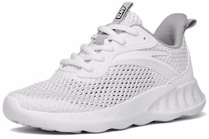 Order (PS) Anta Sepatu Lari Rendah Mesh Bernapas 'Putih Nyaman' A31025522S-1