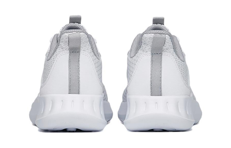 Shop (Preschool) Anta Breathable Mesh Low-Top Running Shoes 'Comfort White' A31025522S-1