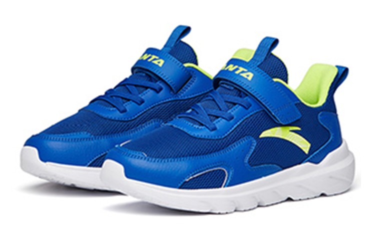 Lookbook (Preschool) Anta Breathable Mesh Running Shoes 'Blue Green' A312215506-6