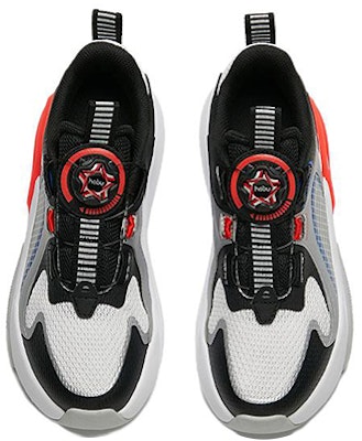 (Preschool) Anta Breathable Mesh Sneaker 'Black White Blue' A312238822-2 Lookbook (Preschool) Anta Breathable Mesh Sneaker 'Black White Blue' A312238822-2