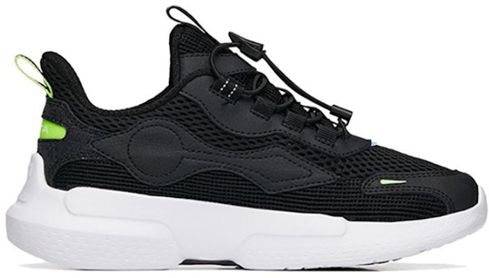 (Preschool) Anta Breathable Mesh Sneakers 'Black Green' 312238809-2 Order (Preschool) Anta Breathable Mesh Sneakers 'Black Green' 312238809-2