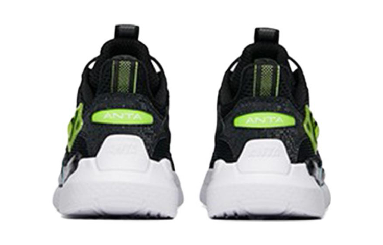 Purchase (Preschool) Anta Breathable Mesh Sneakers 'Black Green' 312238809-2