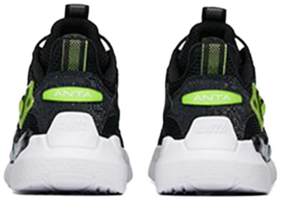 (Preschool) Anta Breathable Mesh Sneakers 'Black Green' 312238809-2 Purchase (Preschool) Anta Breathable Mesh Sneakers 'Black Green' 312238809-2