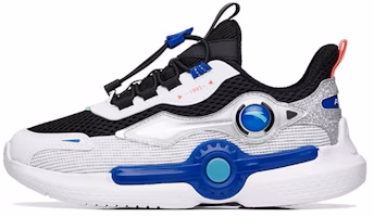 (Preschool) Anta Breathable Sports Casual Shoe 'Black White Blue' 312238809-1 (Preschool) Anta Breathable Sports Casual Shoe 'Black White Blue' 312238809-1