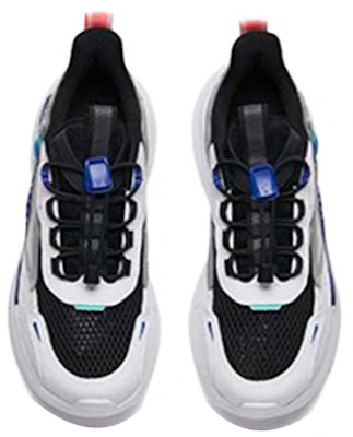 (Preschool) Anta Breathable Sports Casual Shoe 'Black White Blue' 312238809-1 Shop (Preschool) Anta Breathable Sports Casual Shoe 'Black White Blue' 312238809-1
